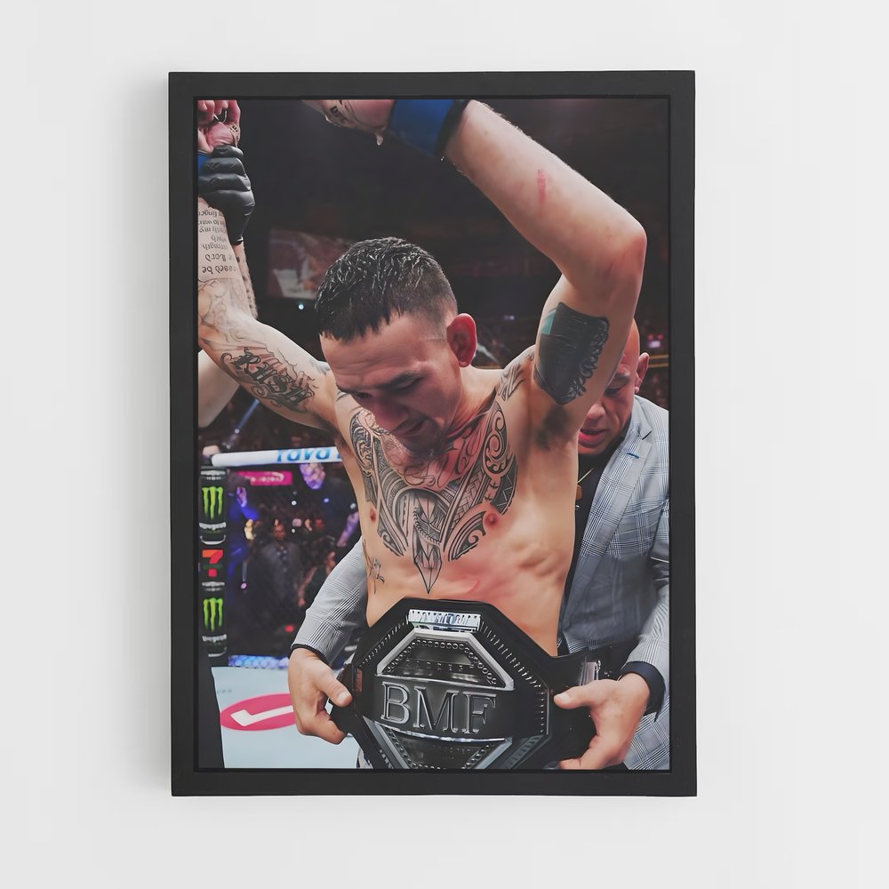Poster L'Héritage de la Peau – affiche MMA (vue 2)